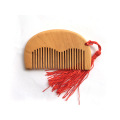 FQ marque cheveux logo personnalisé fabrique peigne en bois de pêche